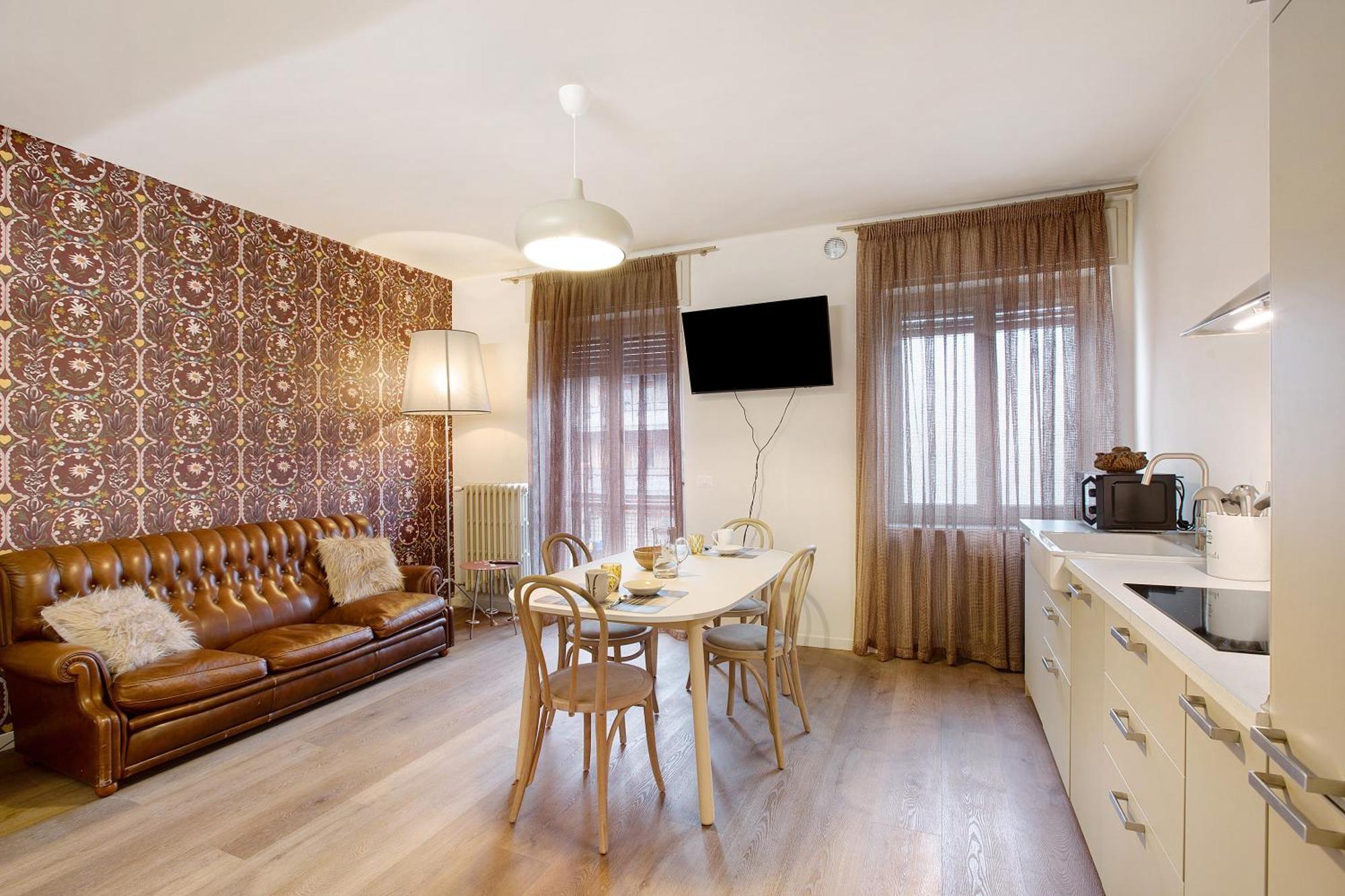 Casa Mel Aosta Appartement Buitenkant foto