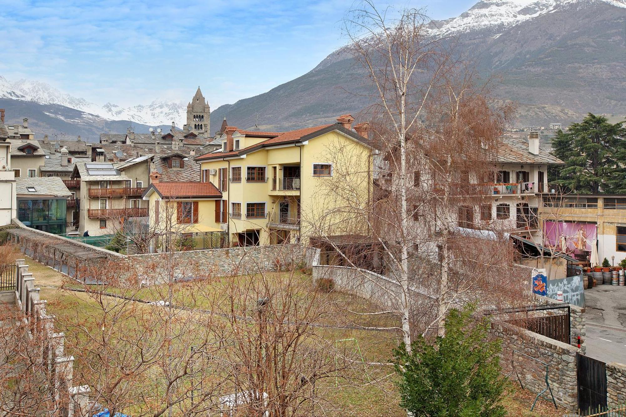 Casa Mel Aosta Appartement Buitenkant foto